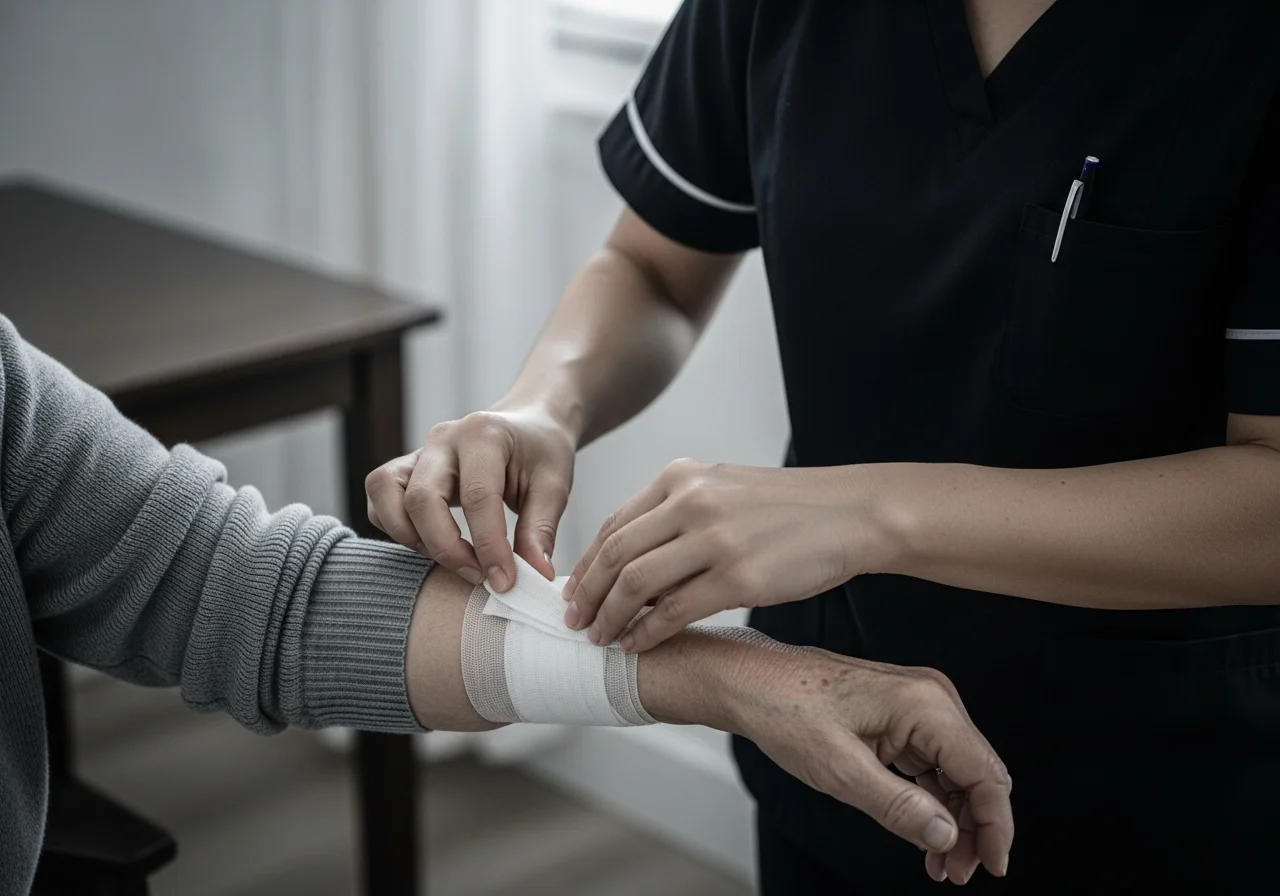 Professionelle Pflege in häuslicher Umgebung